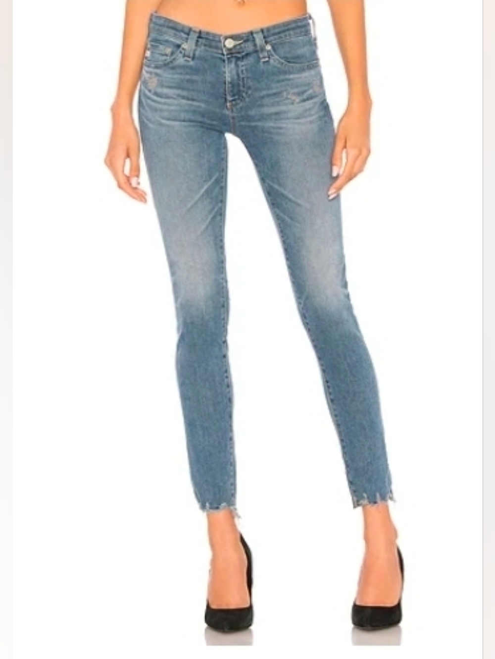 ❤️ AG ADRIANO GOLDSCHMIED SUPER SKINNY LEGGING ANKLE JEANS, 4 (27)